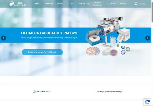 AGA ANALYTICAL  SPÓŁKA Z OGRANICZONĄ ODPOWIEDZIALNOŚCIĄ
